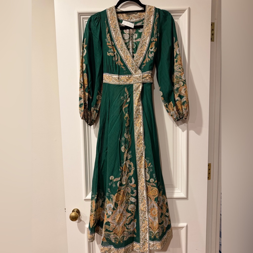 Zimmermann Wrap Maxi Dress